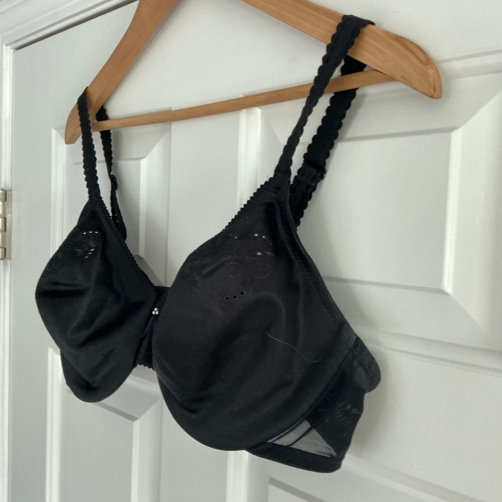 Wacoal Black Slimline Seamless Underwire Minimizer Bra 40C - Picture 2 of 12